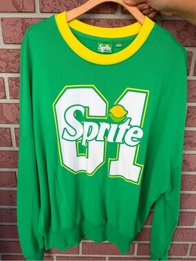 Green & Yellow Logo Sweatshirt